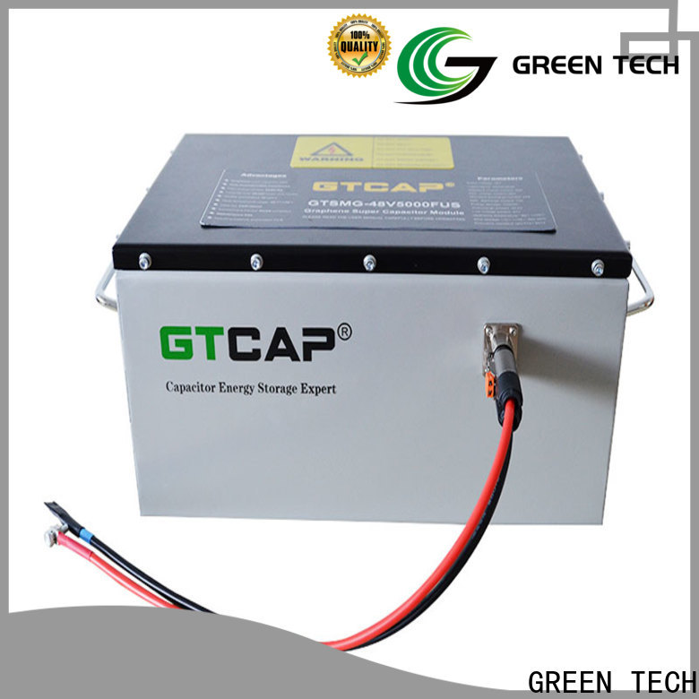 GREEN TECH graphene supercapacitor battery company for telecom tower station