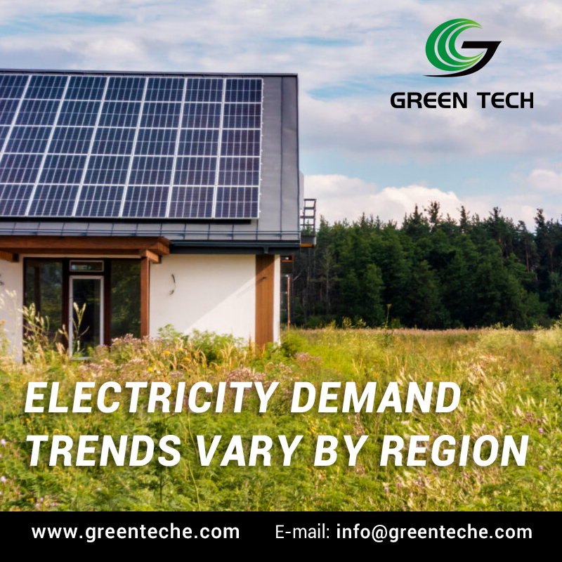 Electricity Demand Trends Vary By Region